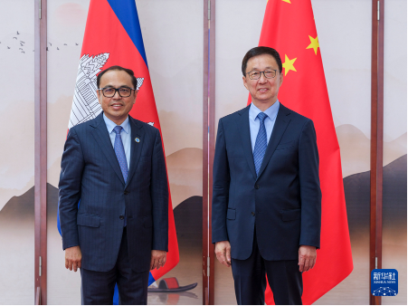 韩正会见出席第22届中国—东盟博览会的东盟国家领导人3